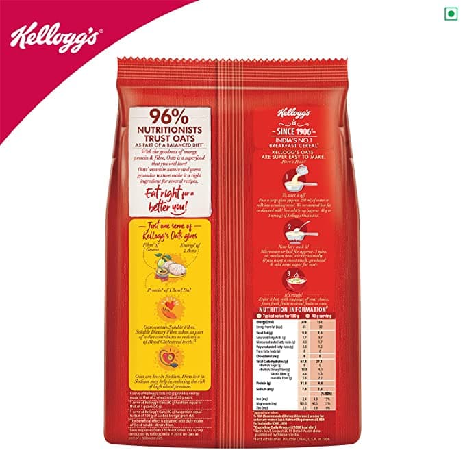Kellogs Oats 400g