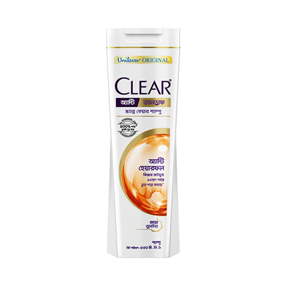 Clear Shampoo Anti Hair Fall 330ml