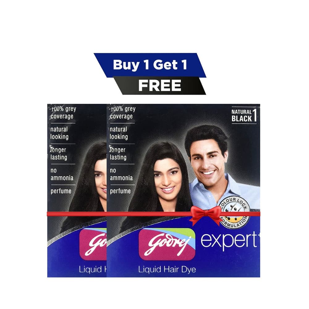 Godrej Powder Hair Dye Black 3g
