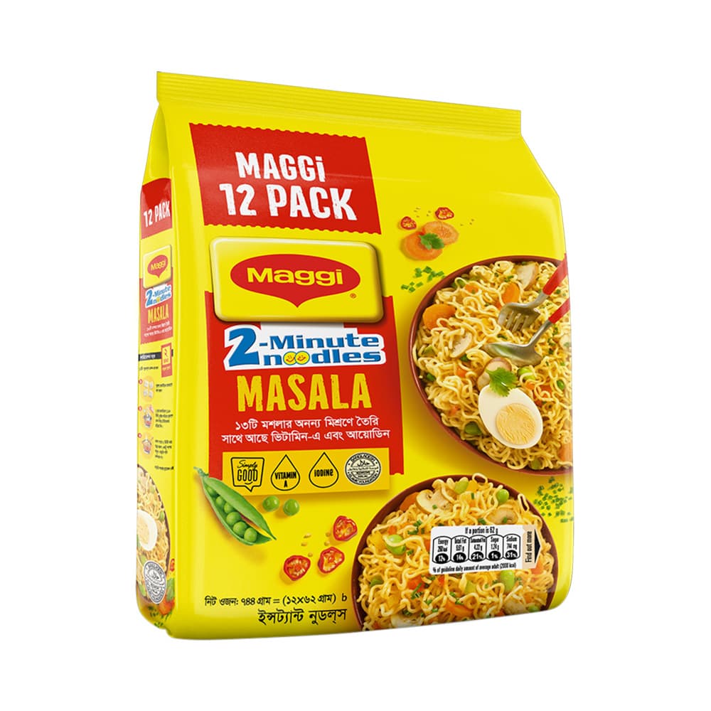Foodie Masala Noodles 12 Pack
