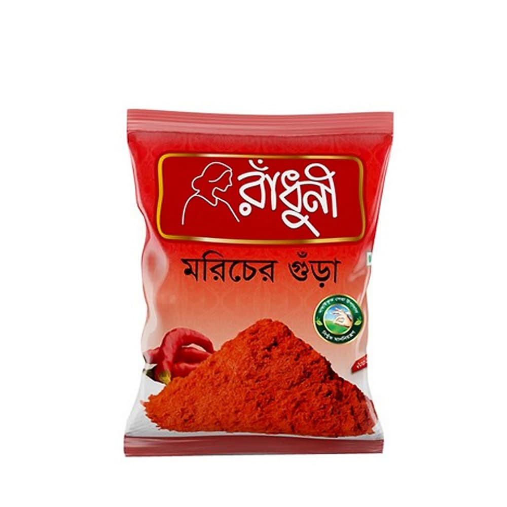 Radhuni Morich Gura 100gm
